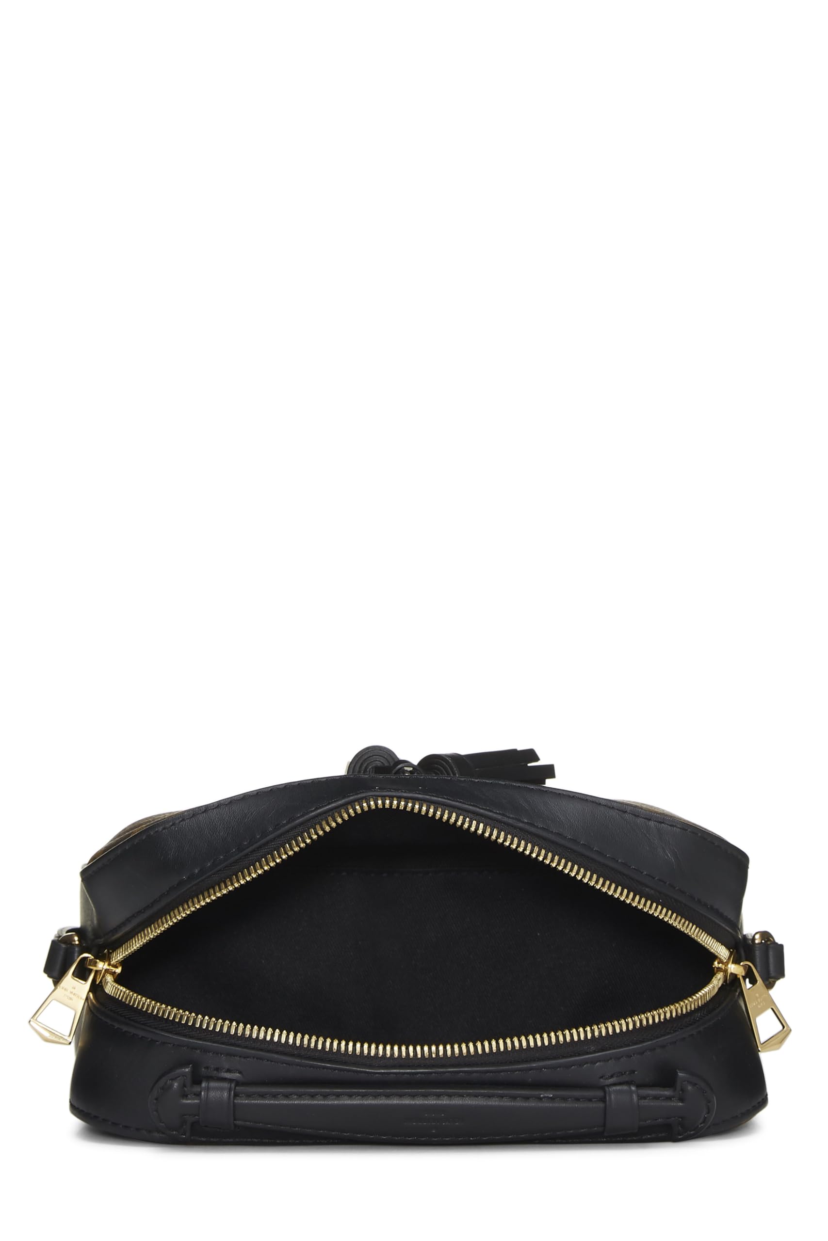 Louis Vuitton, Black Monogram Canvas Saintonge, Black