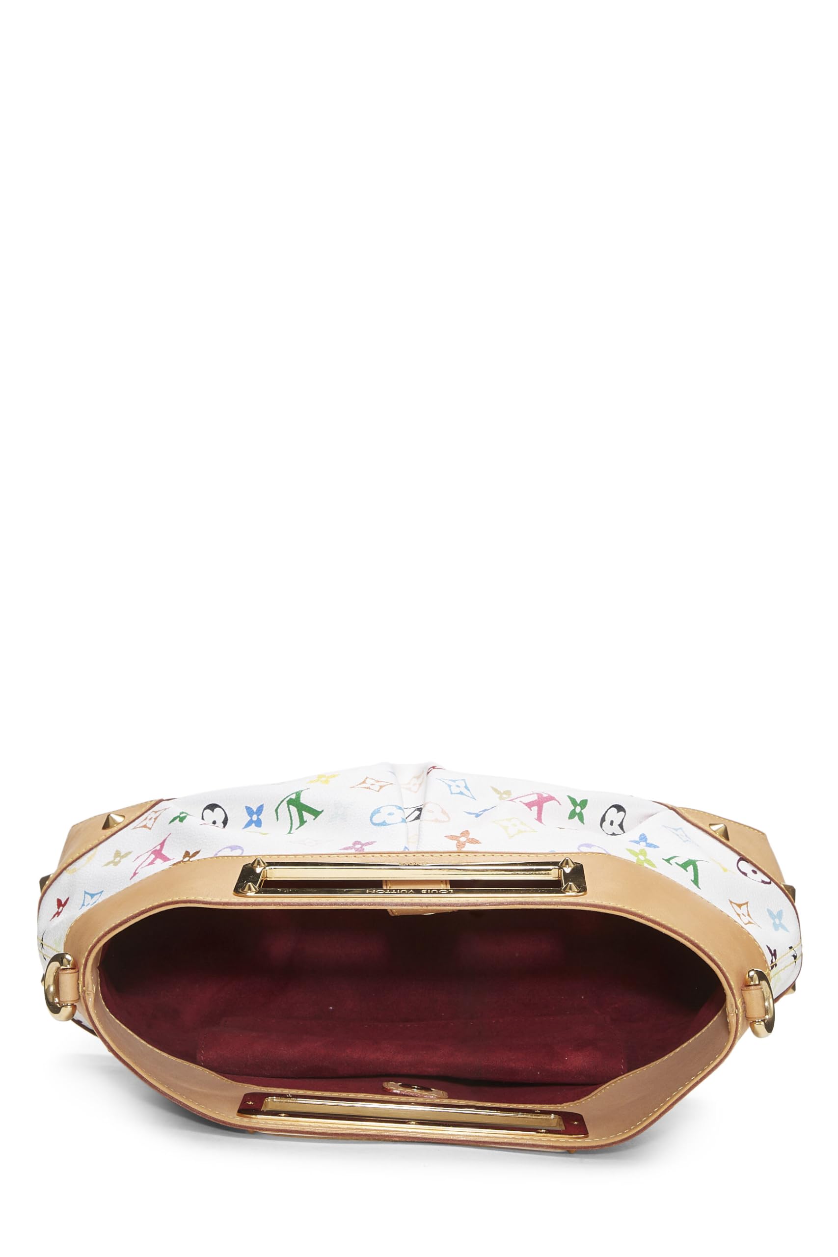 Louis Vuitton, Takashi Murakami x Louis Vuitton White Monogram Multicolore Judy MM, White