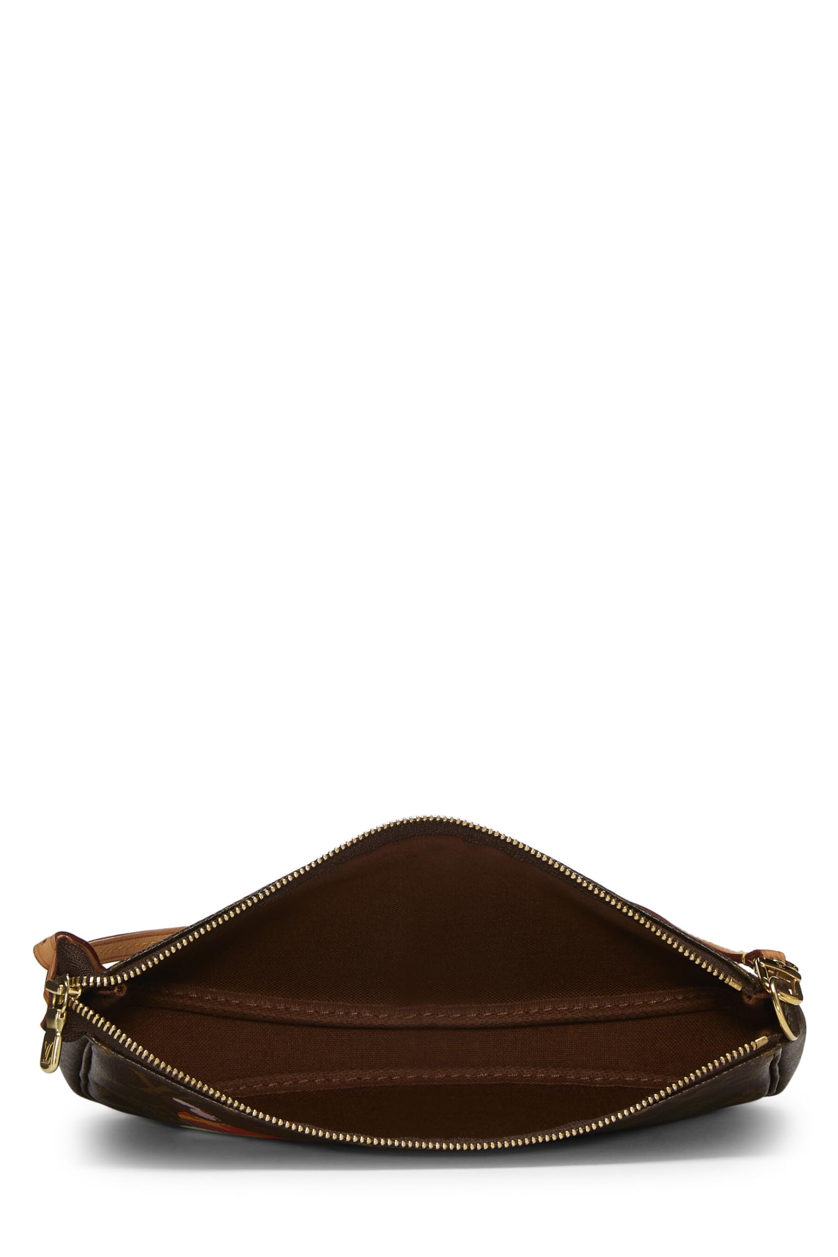 Louis Vuitton, Takashi Murakami x Louis Vuitton Monogram Canvas Panda Pochette Accessoires, Brown