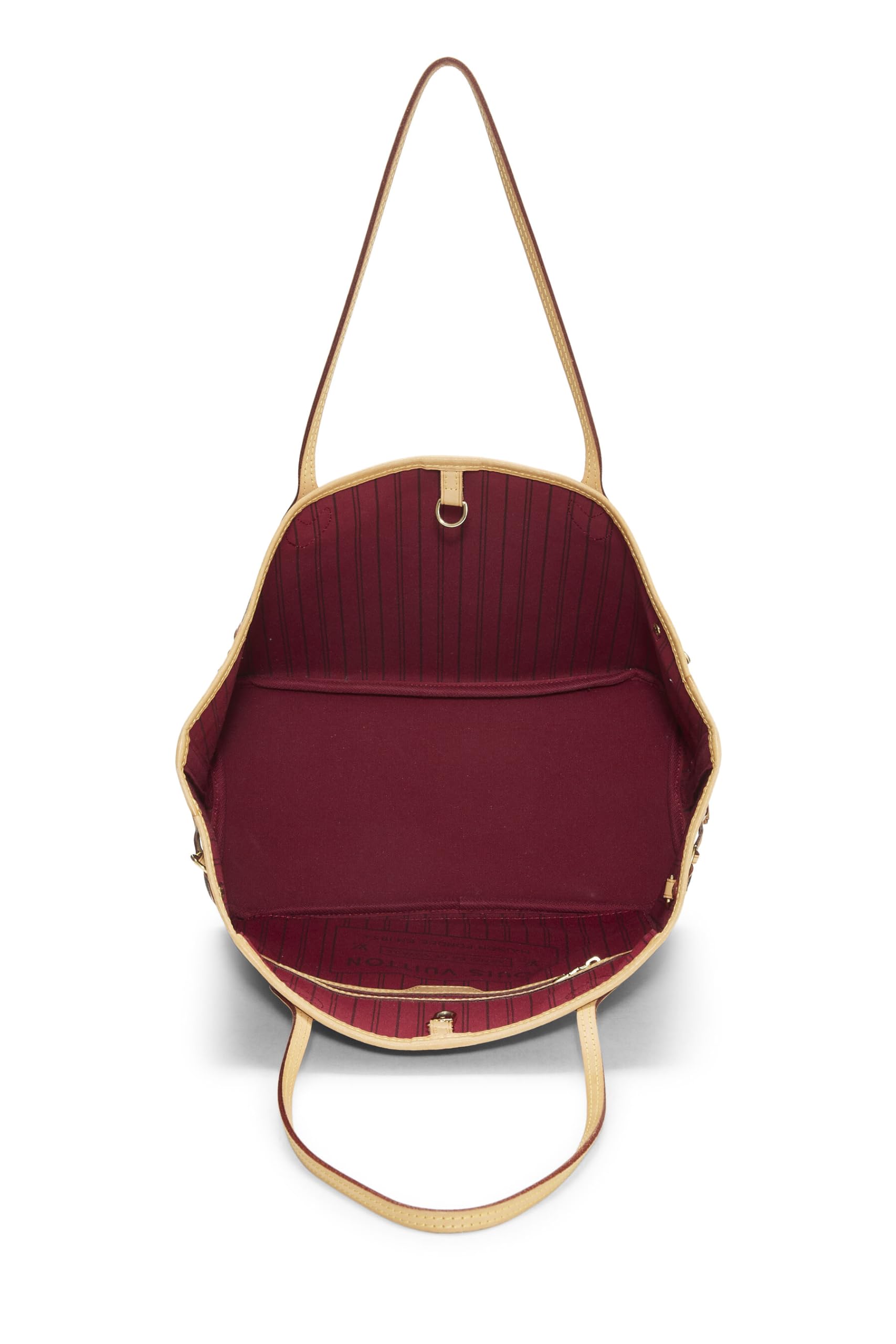 Louis Vuitton, Burgundy Monogram Canvas Neo Neverfull MM, Red