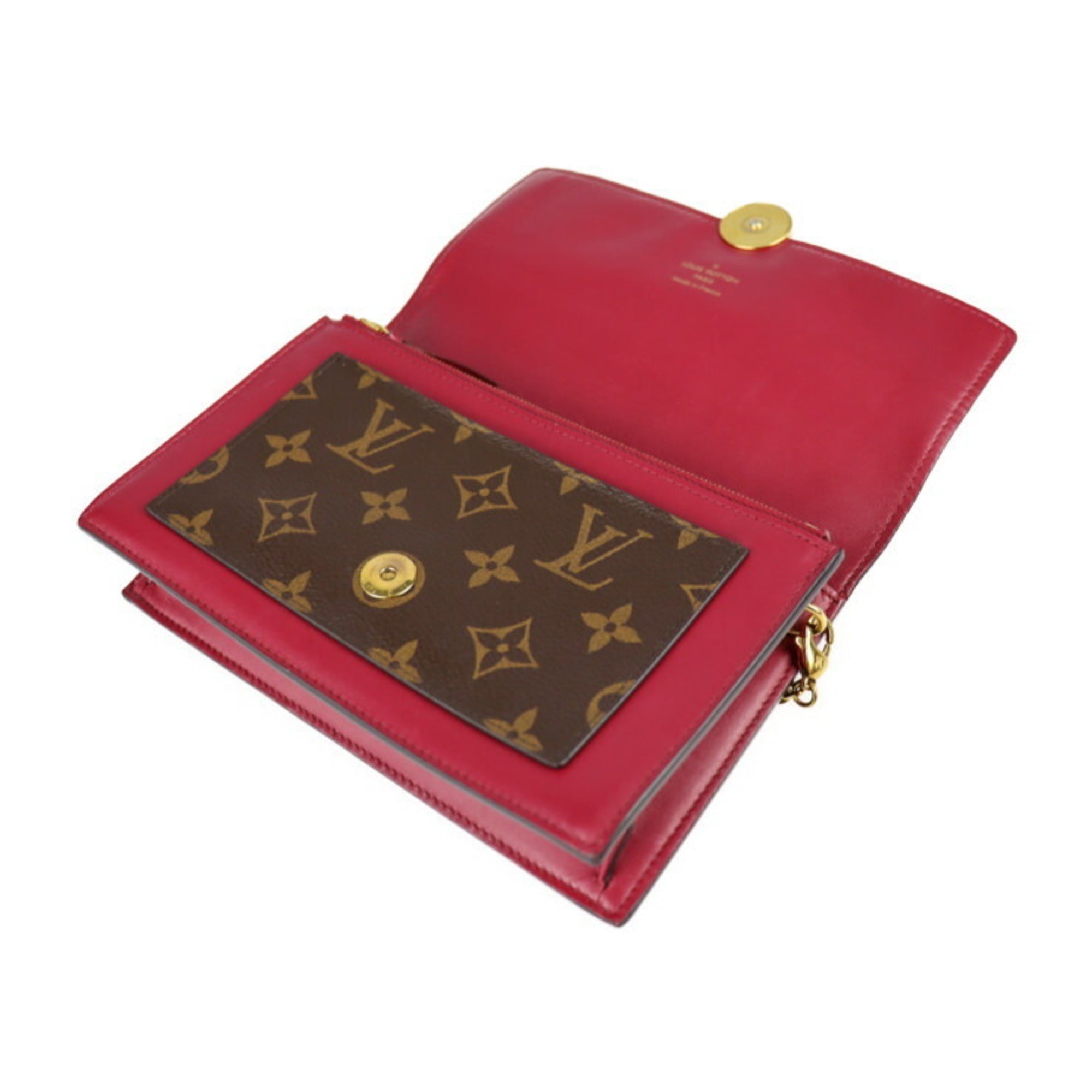LOUIS VUITTON PORTEFEUILLE CHAÎNE FLORE Clutch Bag