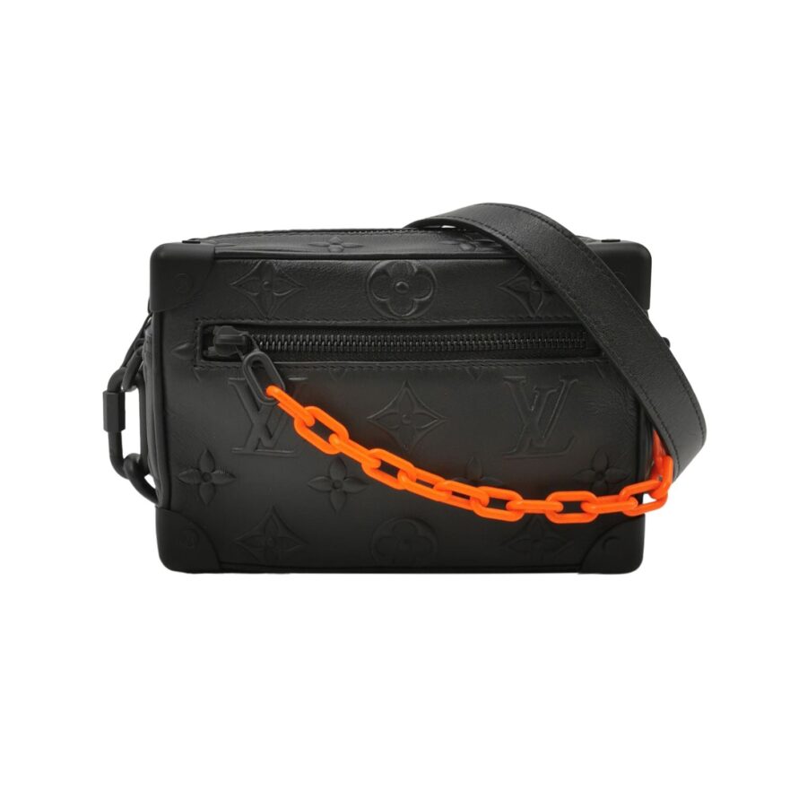 Louis Vuitton Soft Trunk Mini Calfskin Monogram Studded Crossbody Bag with Chip 250502781175755 | Studio Nafay