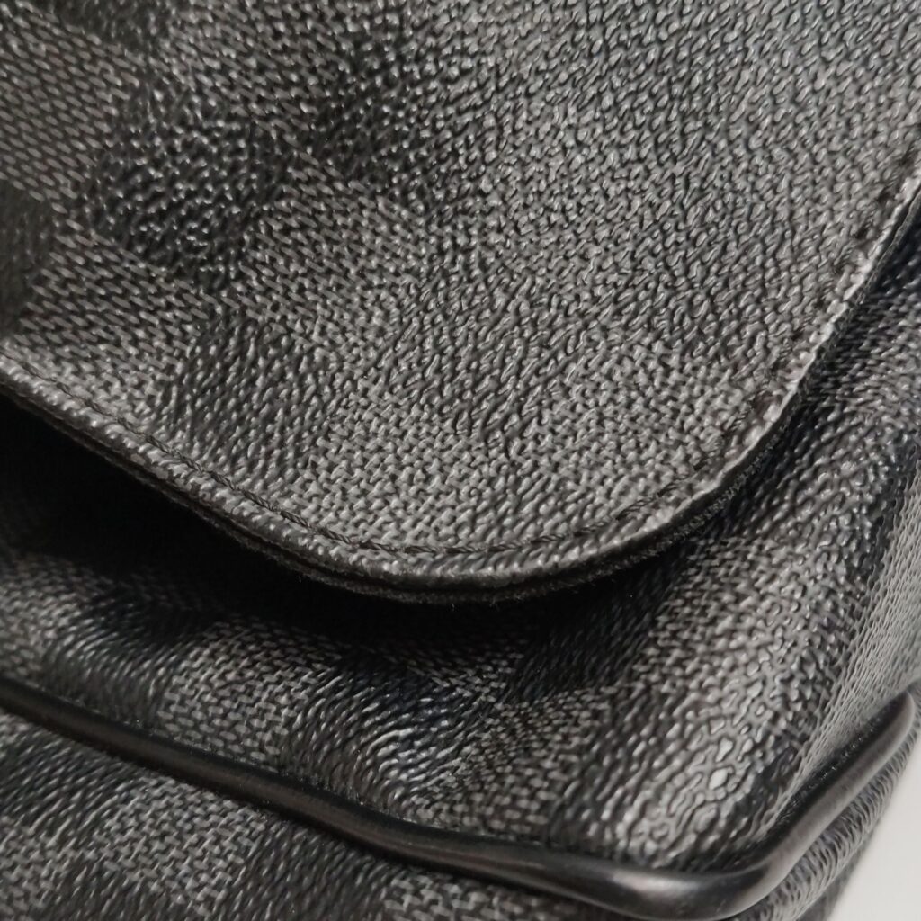 Louis Vuitton District Leather Checkered Flap Shoulder Bag 250514781191624 - Product Image 2