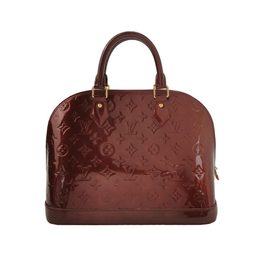 Louis Vuitton Alma Small Patent Leather Shell Bag Handbag 250515781194027 | Studio Nafay