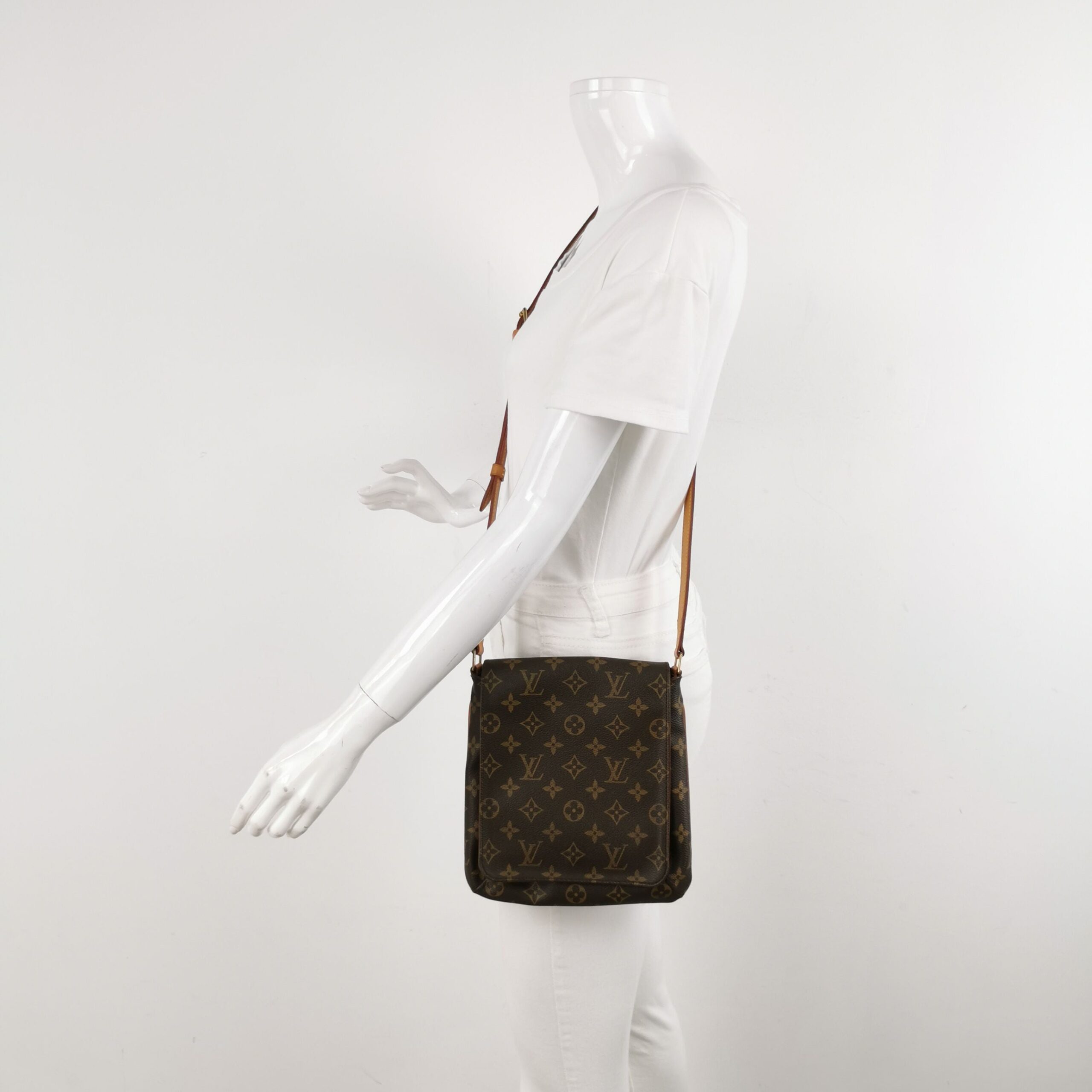 Louis Vuitton Mtte Wangfei Bag Monogram Print Flap Shoulder Bag 250430781172258