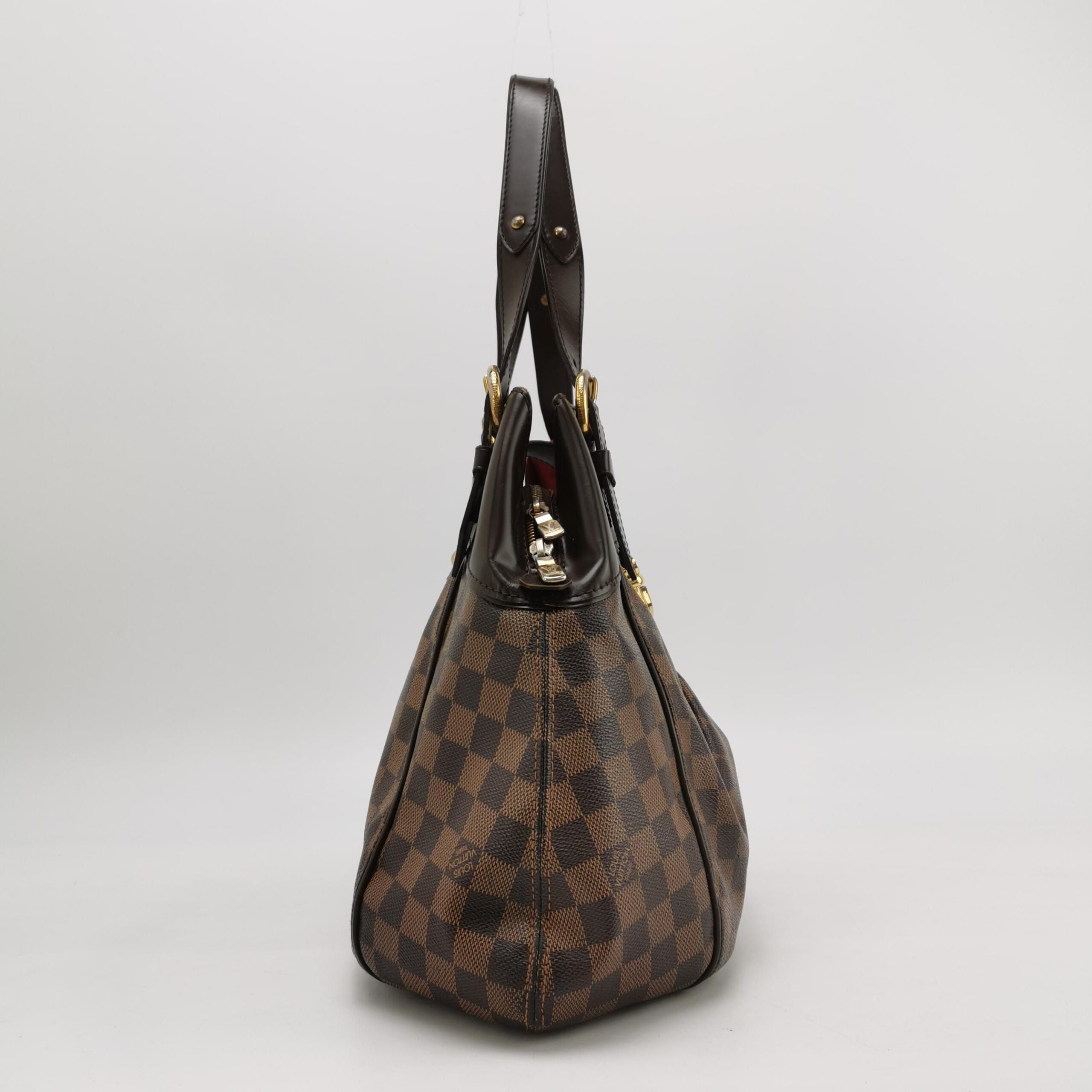 Louis Vuitton Sistina Large Checkered Push Lock Shoulder Bag 24121378981655