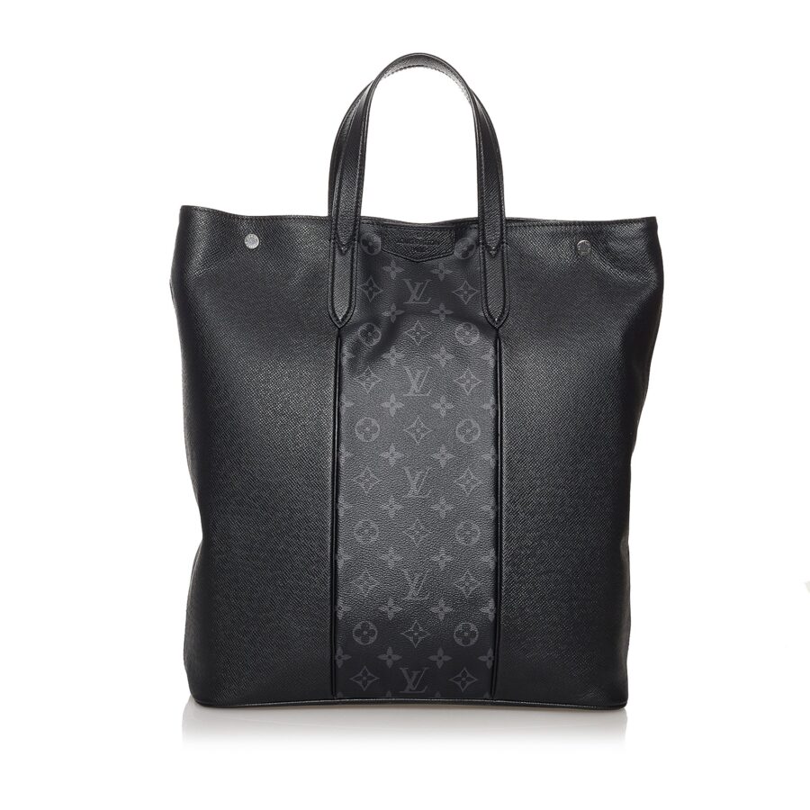 Black Louis Vuitton Taigarama Outdoor Tote | Studio Nafay
