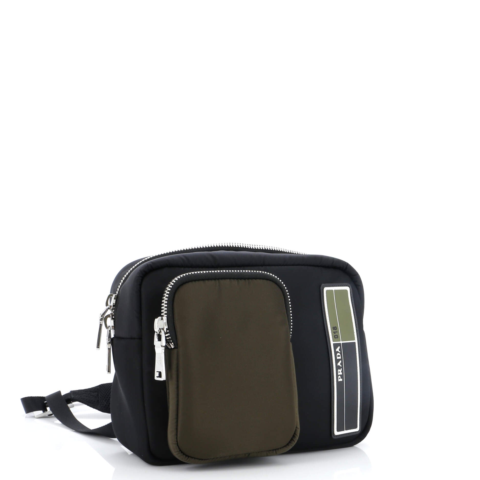 Logo Patch Zip Backpack Tessuto Small - Product Image 2