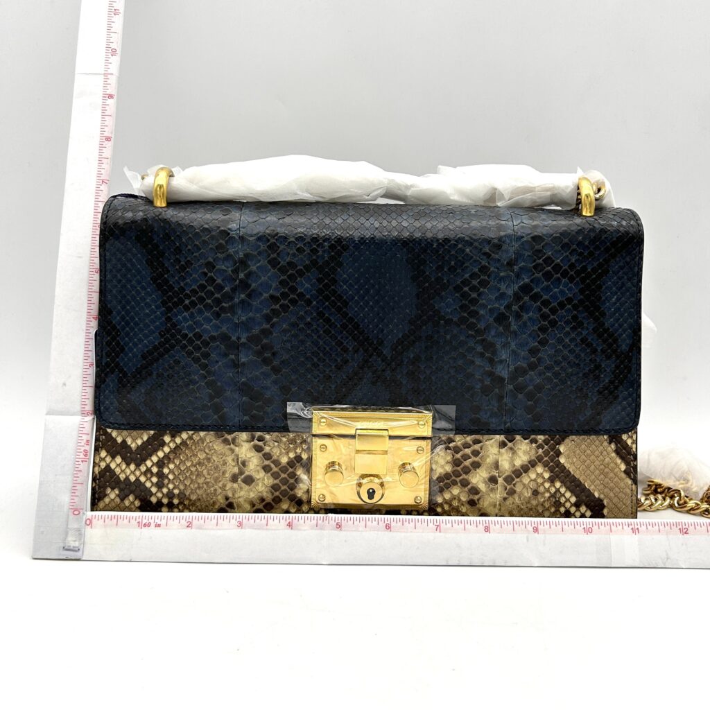 Gucci Python Medium Padlock Shoulder Bag Shoulder Bags, Handbags - Product Image 2