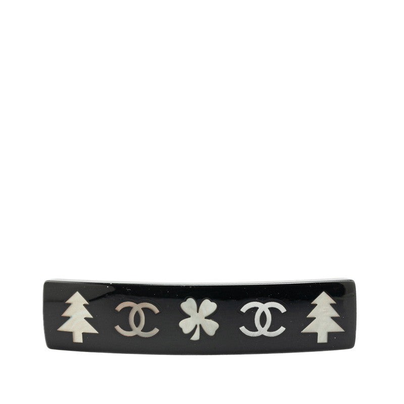Chanel Plastic Clover Tree Barrette 03A Classic Flap Tote | Studio Nafay