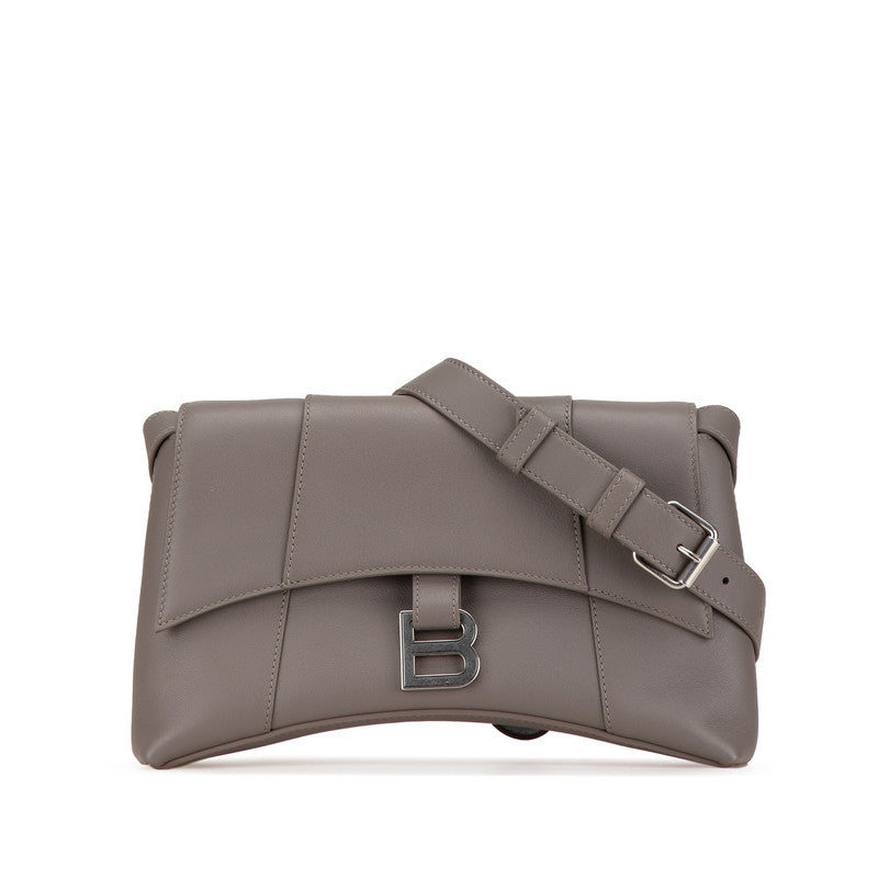 Balenciaga Downtown XS Leather Shoulder Bag | Studio Nafay