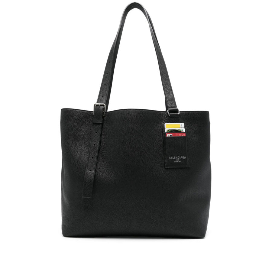 Balenciaga Black Shoulder Bags Men | Studio Nafay