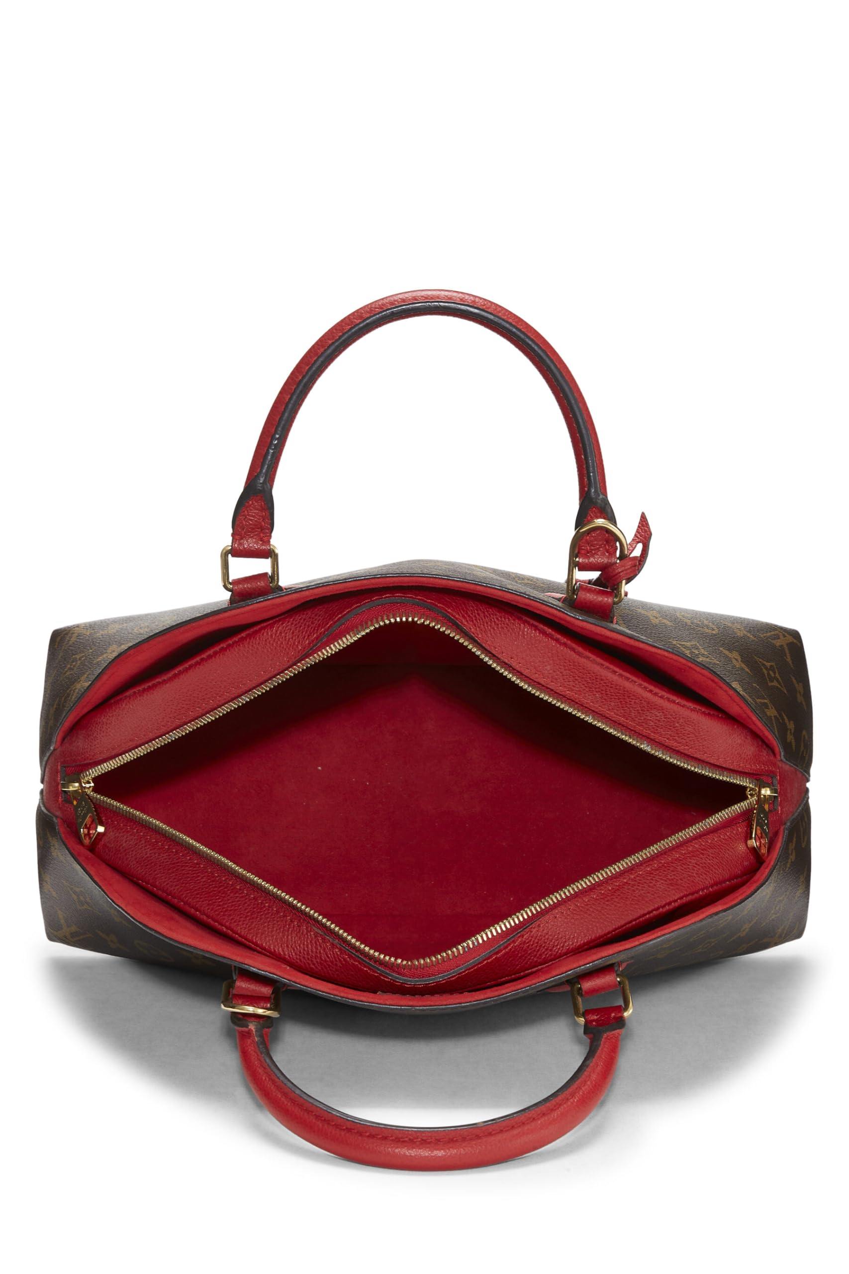 Louis Vuitton, Red Monogram Canvas Alma BNB, Red