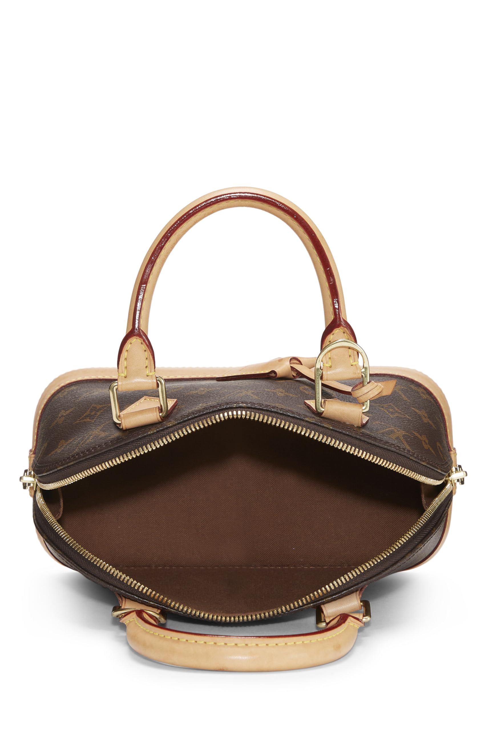 Louis Vuitton, Monogram Canvas Alma BB, Brown