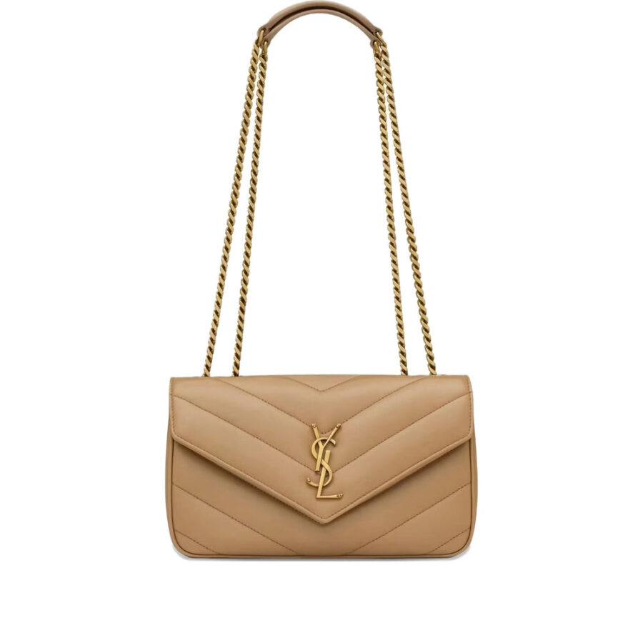 Saint Laurent Brown Shoulder Bags Women | Studio Nafay