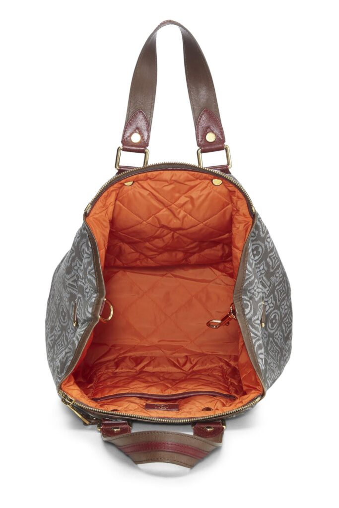 Louis Vuitton, Grey Monogram Jacquard Fabric Aviator GM, Grey - Product Image 2