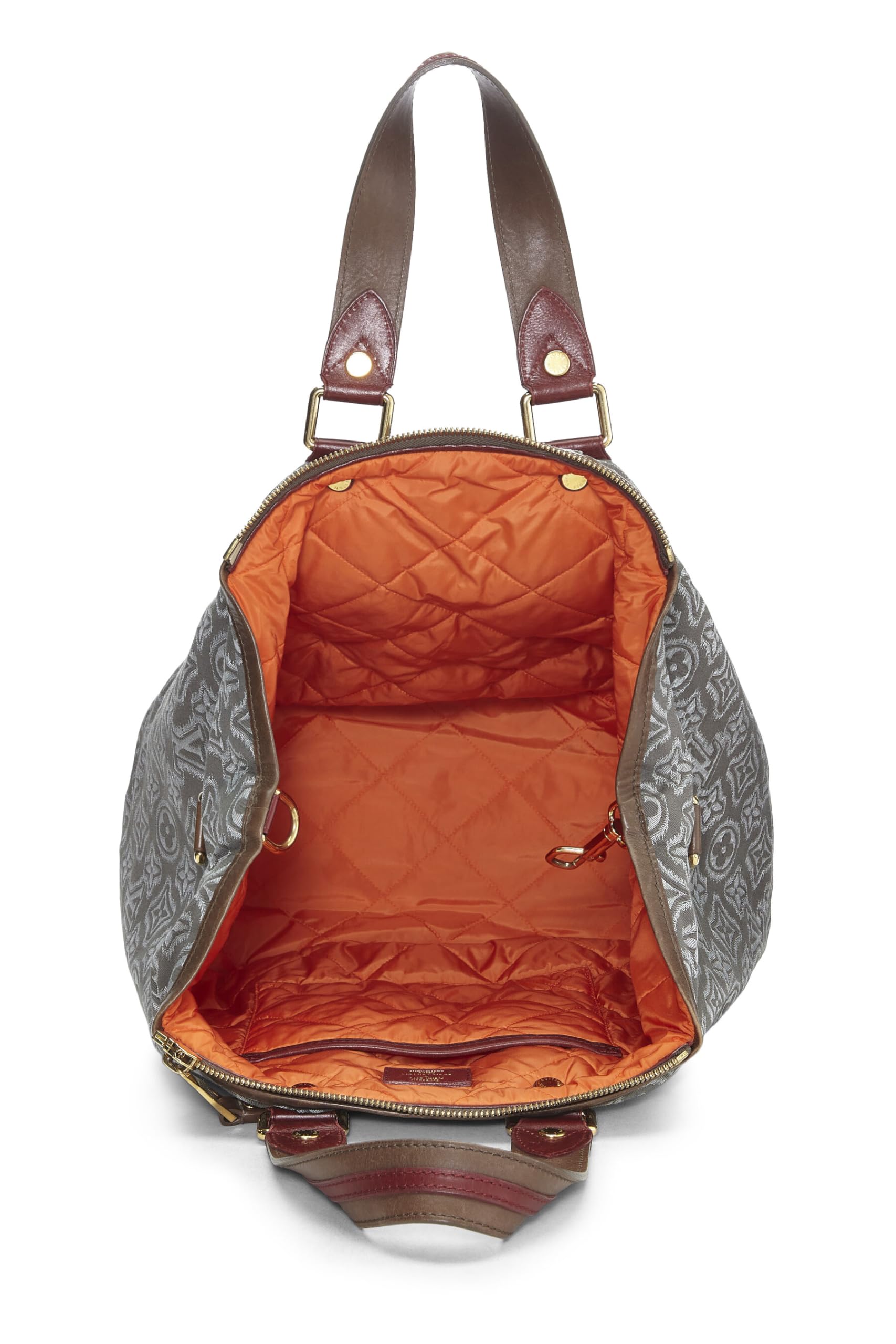 Louis Vuitton, Grey Monogram Jacquard Fabric Aviator GM, Grey