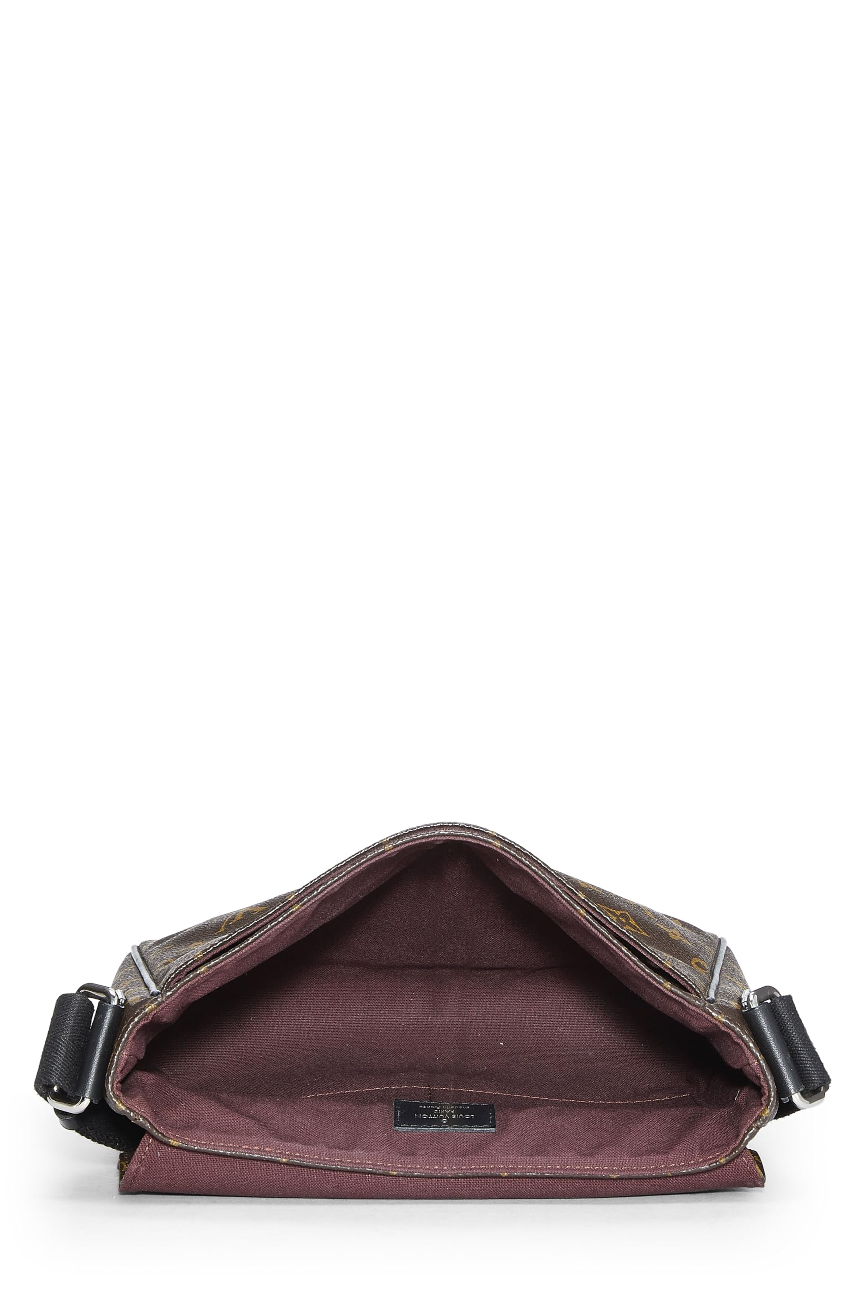 Louis Vuitton, Monogram Canvas Macassar District PM, Black