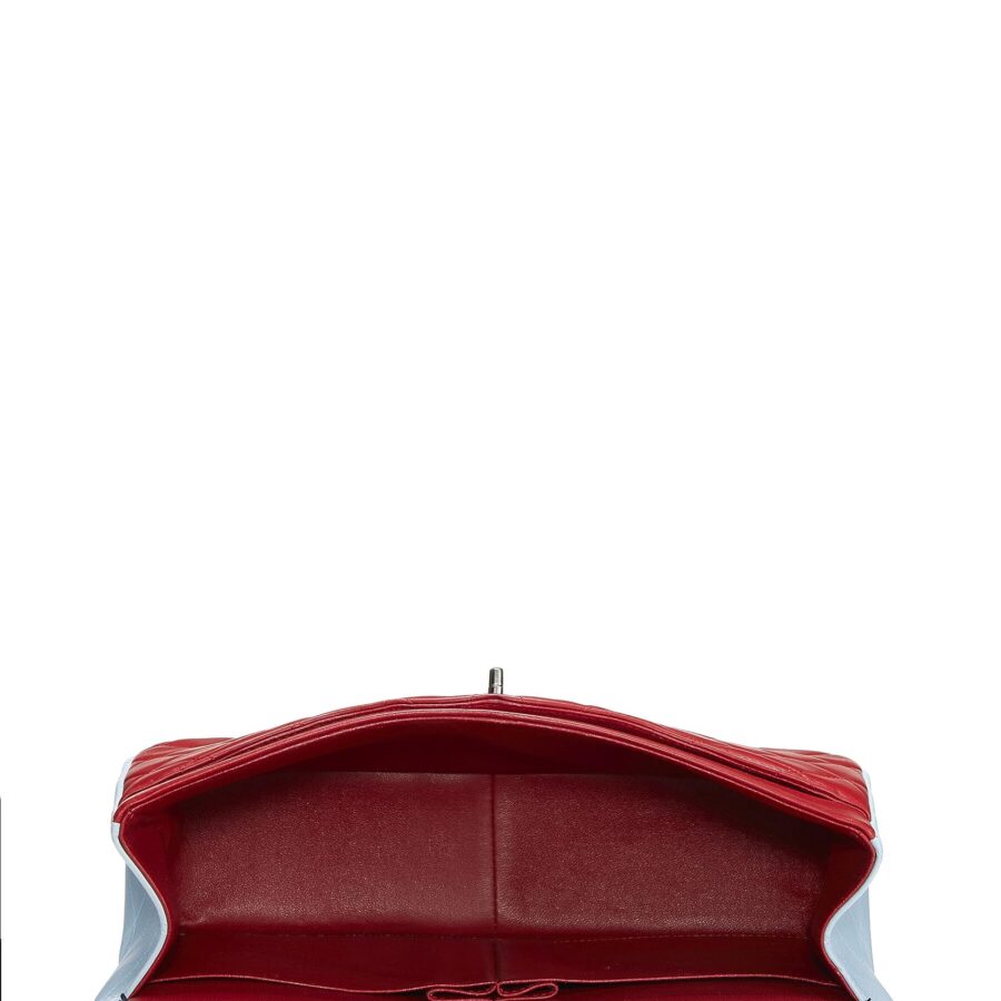 Chl, Multicolor Quilted Lambskin New Classic Double Flap Jumbo, Multi | Studio Nafay