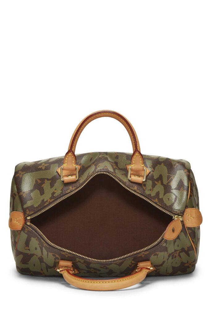 Louis Vuitton, Stephen Spro x Louis Vuitton Monogram Green Graffiti, Green - Product Image 2