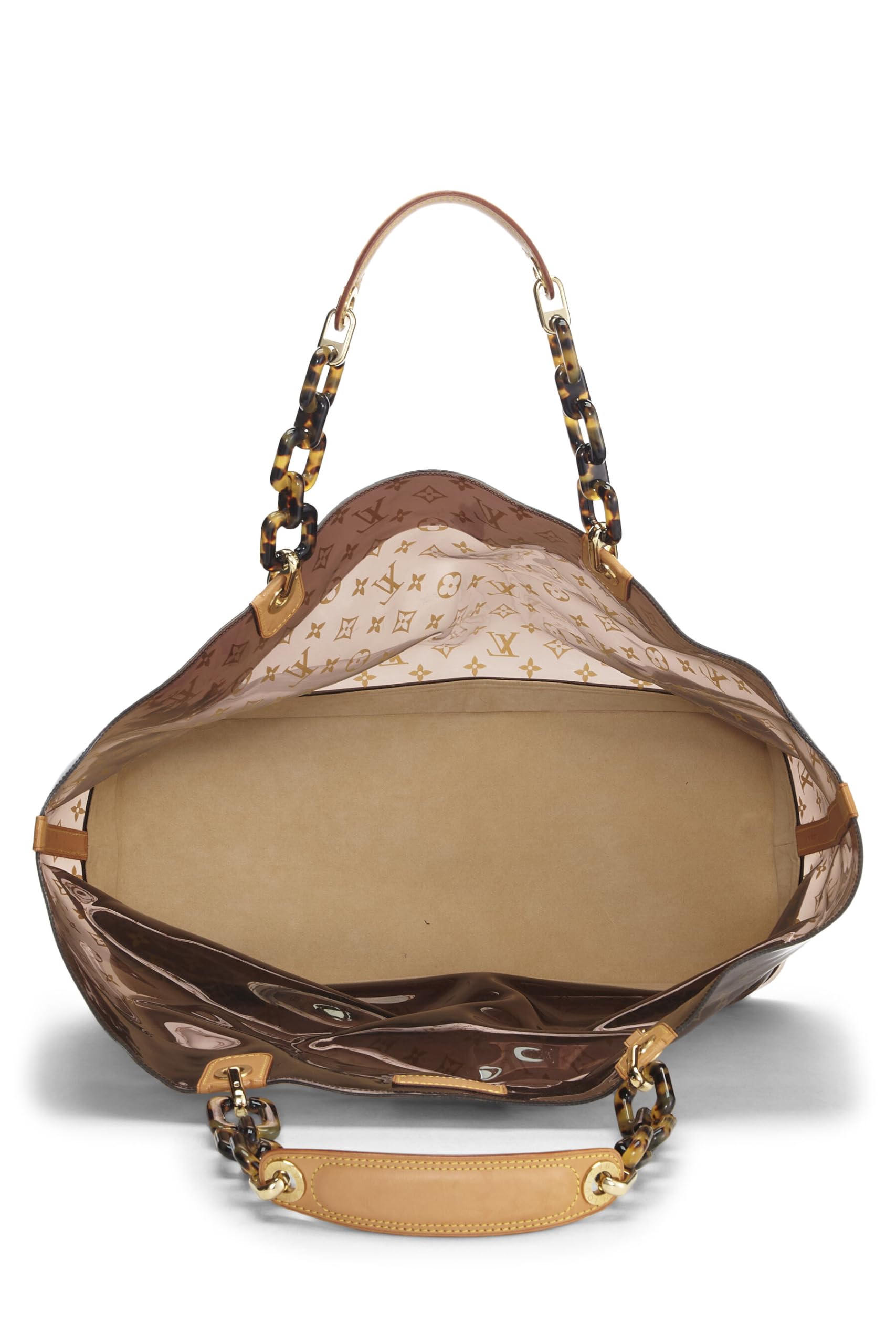 Louis Vuitton, Brown Monogram Vinyl Ambre Cabas GM, Brown