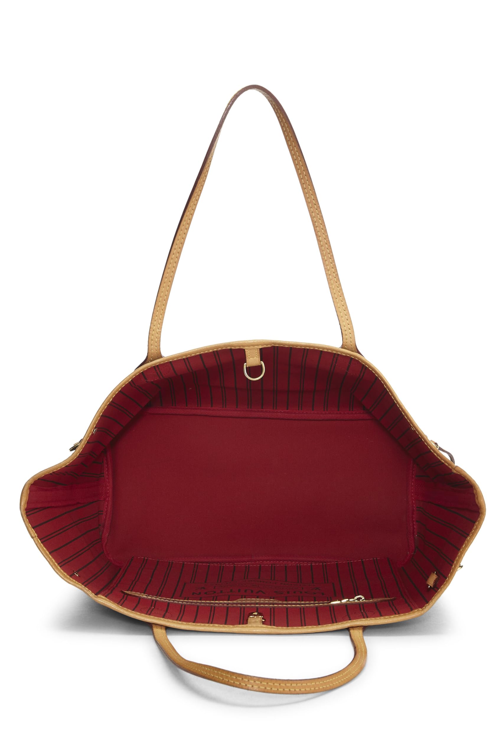 Louis Vuitton, Monogram Canvas Neverfull MM NM, Red