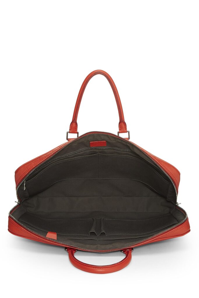 Louis Vuitton, Orange Damier Infini Porte Documents Voyage, Orange - Product Image 2