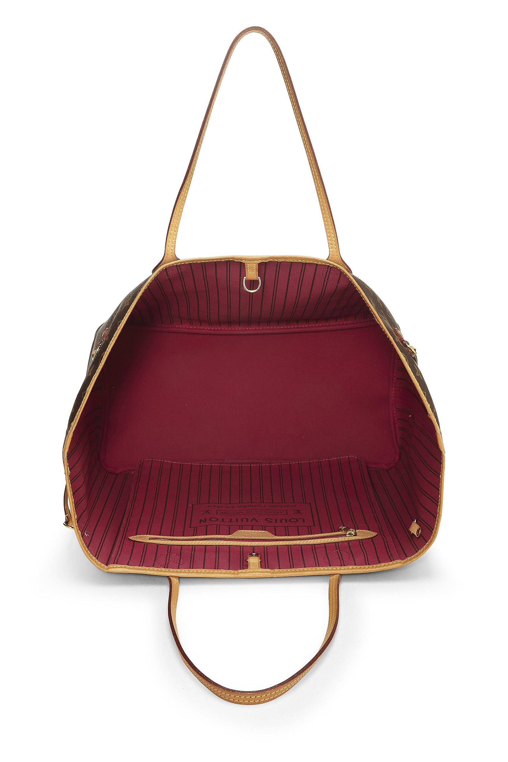 Louis Vuitton, Raspberry Monogram Canvas Neverfull GM NM, Pink