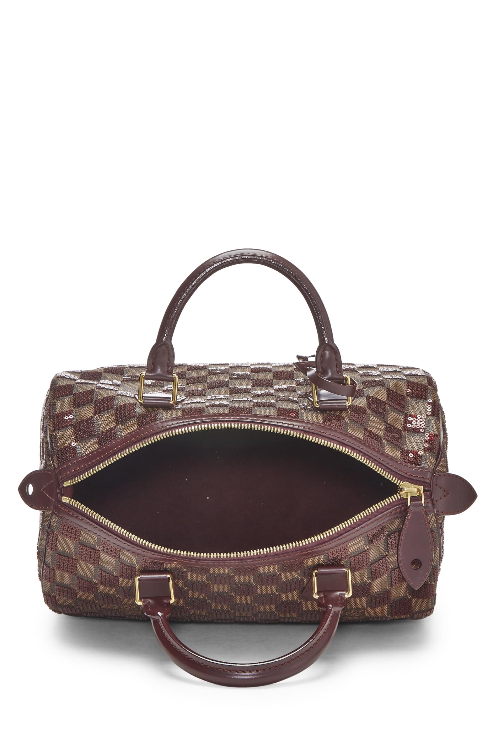Louis Vuitton, Red Damier Paillettes, Red