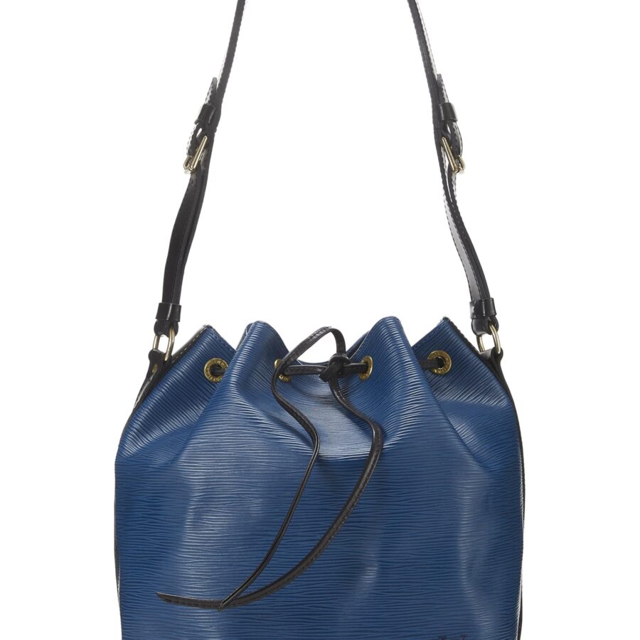 Louis Vuitton, Cyan & Black Epi Noé Petite, Multi | Studio Nafay