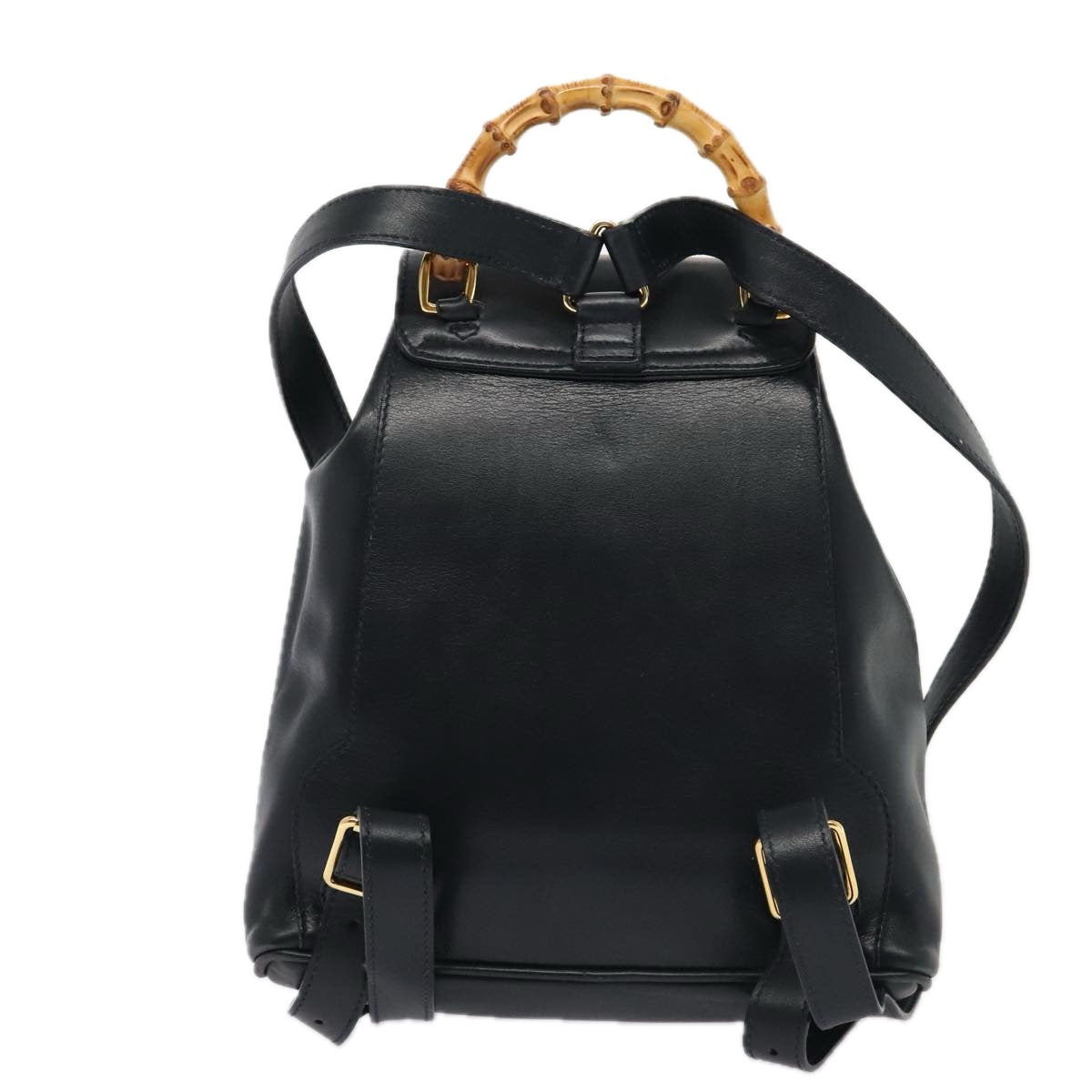 Gucci Bamboo Leather Backpack Bag ()