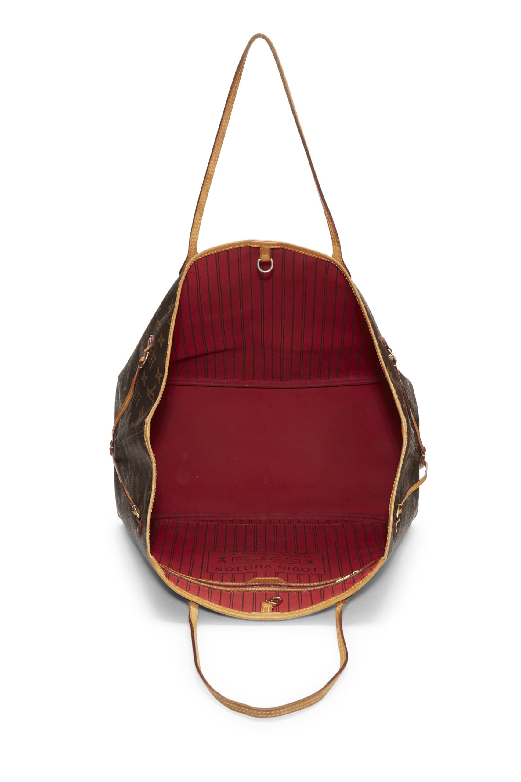 Louis Vuitton, Red Monogram Canvas Neo Neverfull GM, Red