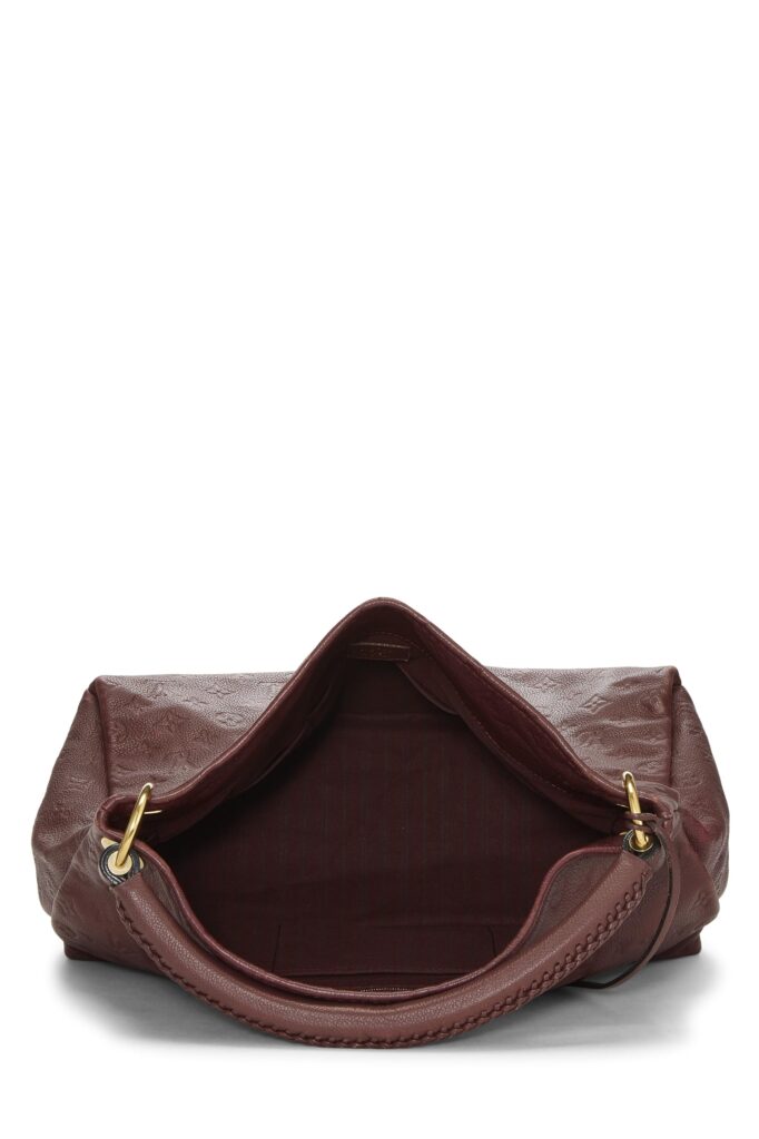 Louis Vuitton, Aurore Monogram Empreinte Artsy MM, Burgundy - Product Image 2