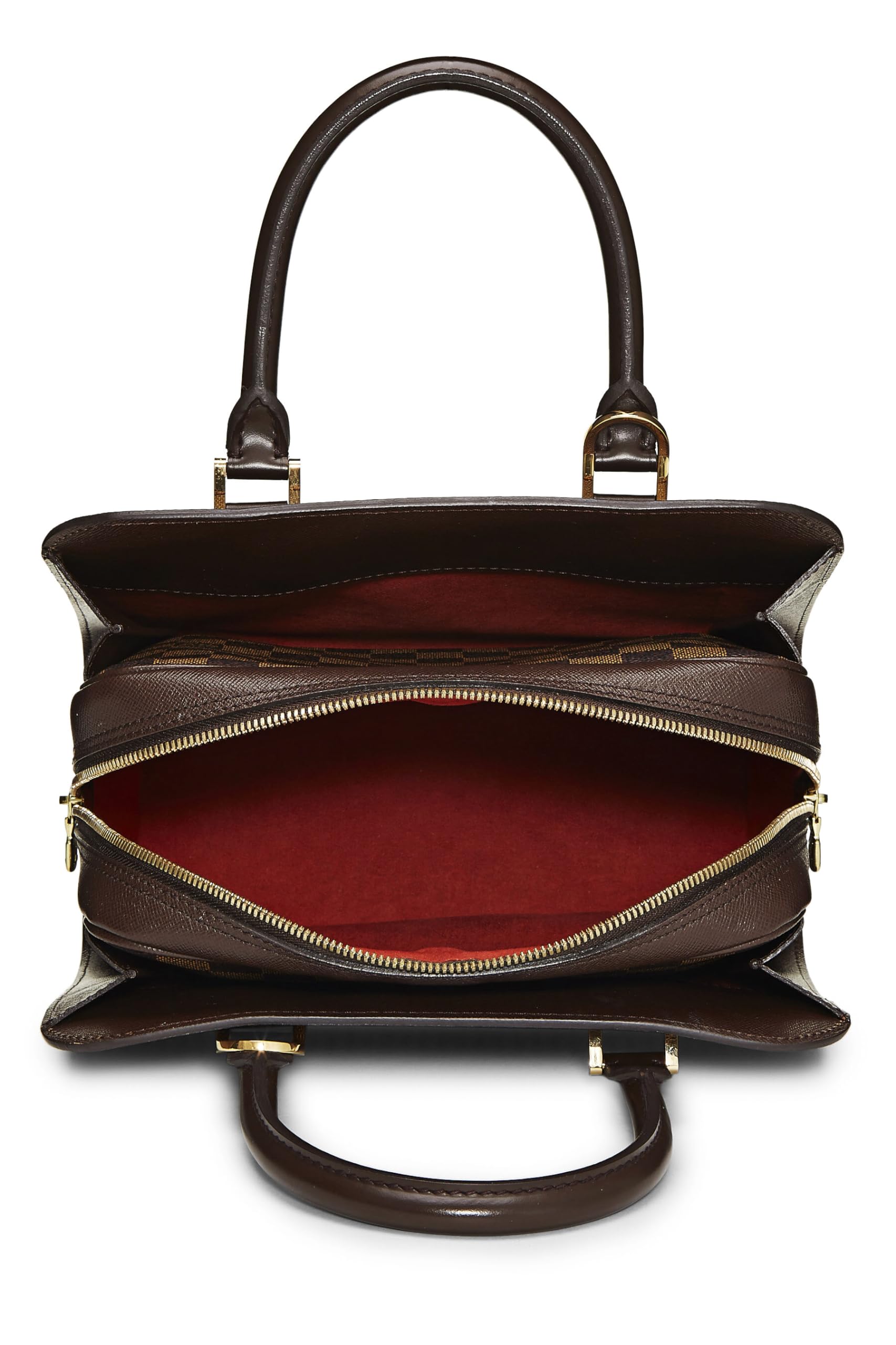 Louis Vuitton, Damier Ebene Triana, Brown