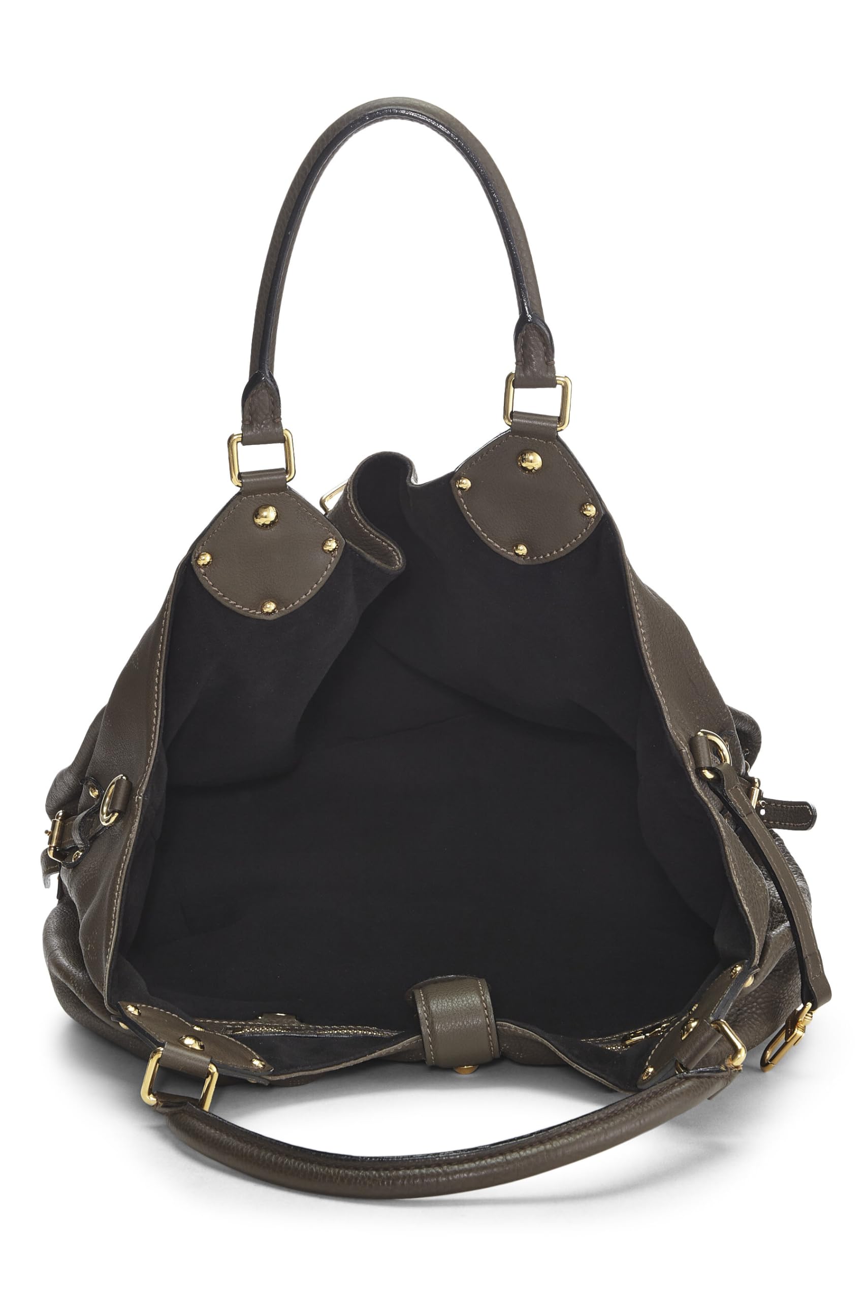 Louis Vuitton, Grey Monogram Mahina Large, Grey