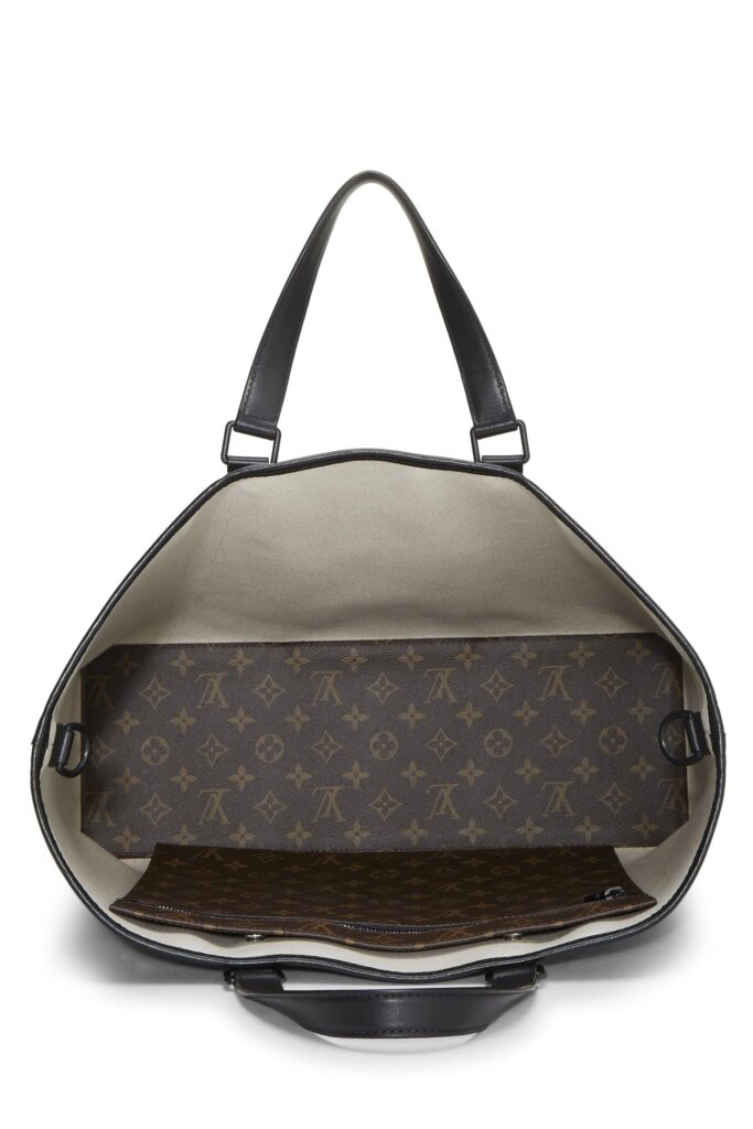 Louis Vuitton, Black Monogram Canvas Macassar Weekend Tote GM, Black - Product Image 2