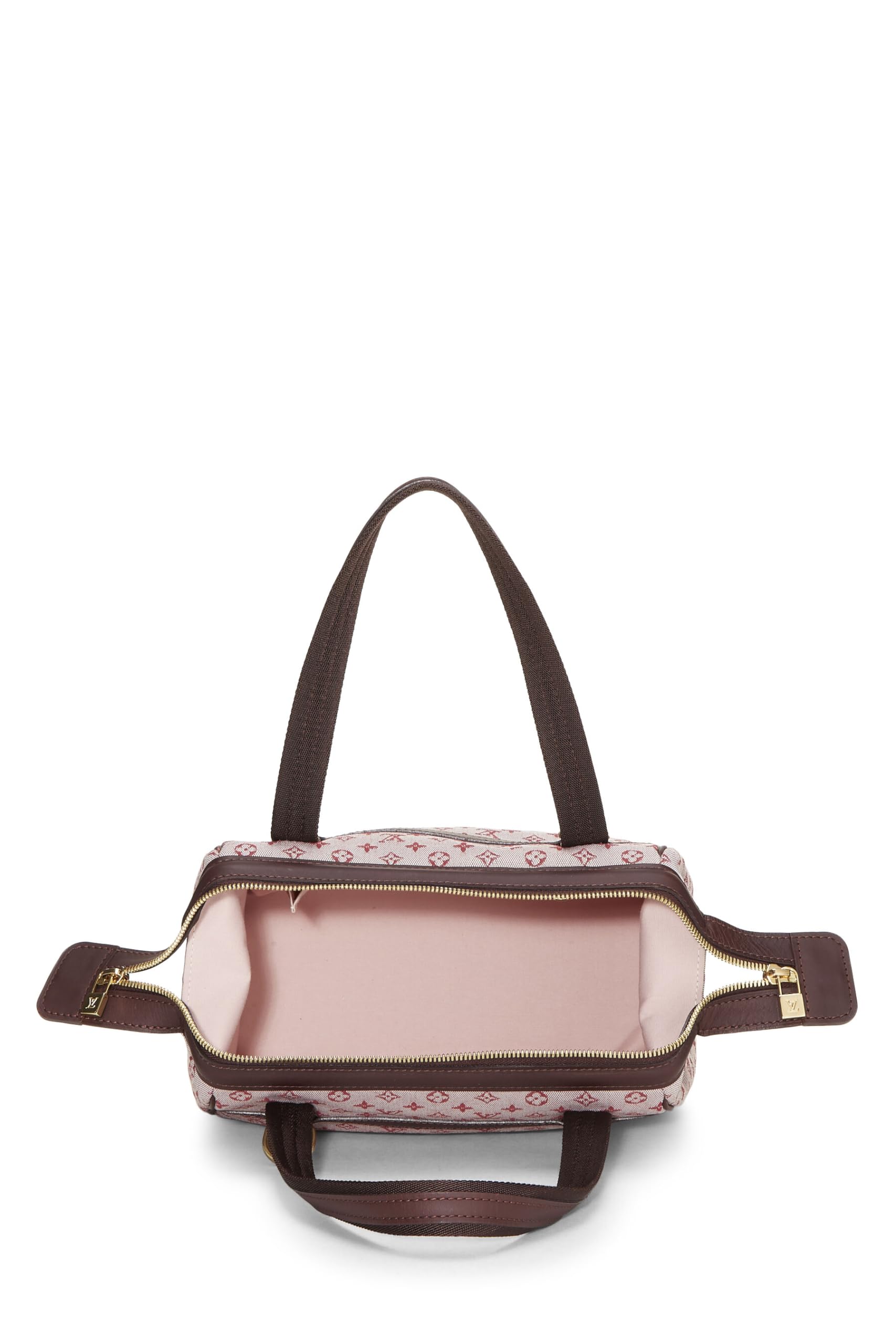 Louis Vuitton, Burgundy Monogram Mini Lin Josephine PM, Pink