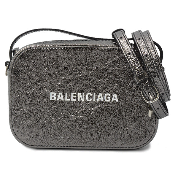 Balenciaga Camera Bag XS 2WAY Calf Metallic Gray 608653 | Studio Nafay