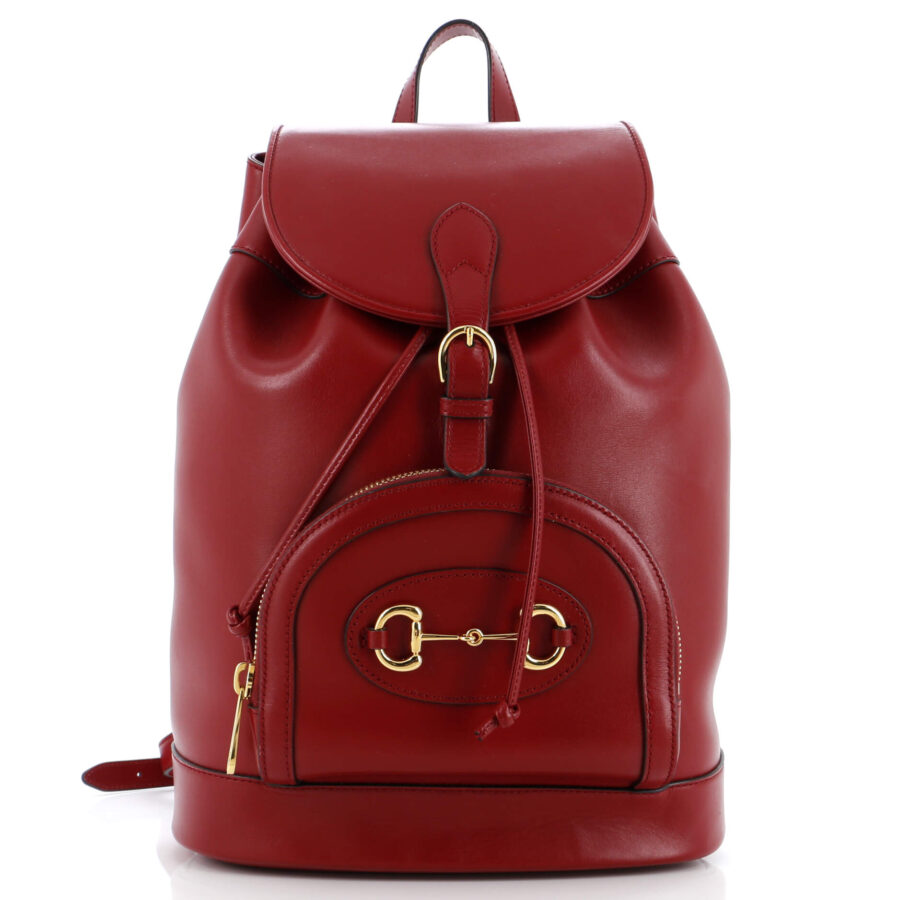 Horsebit Backpack Leather | Studio Nafay