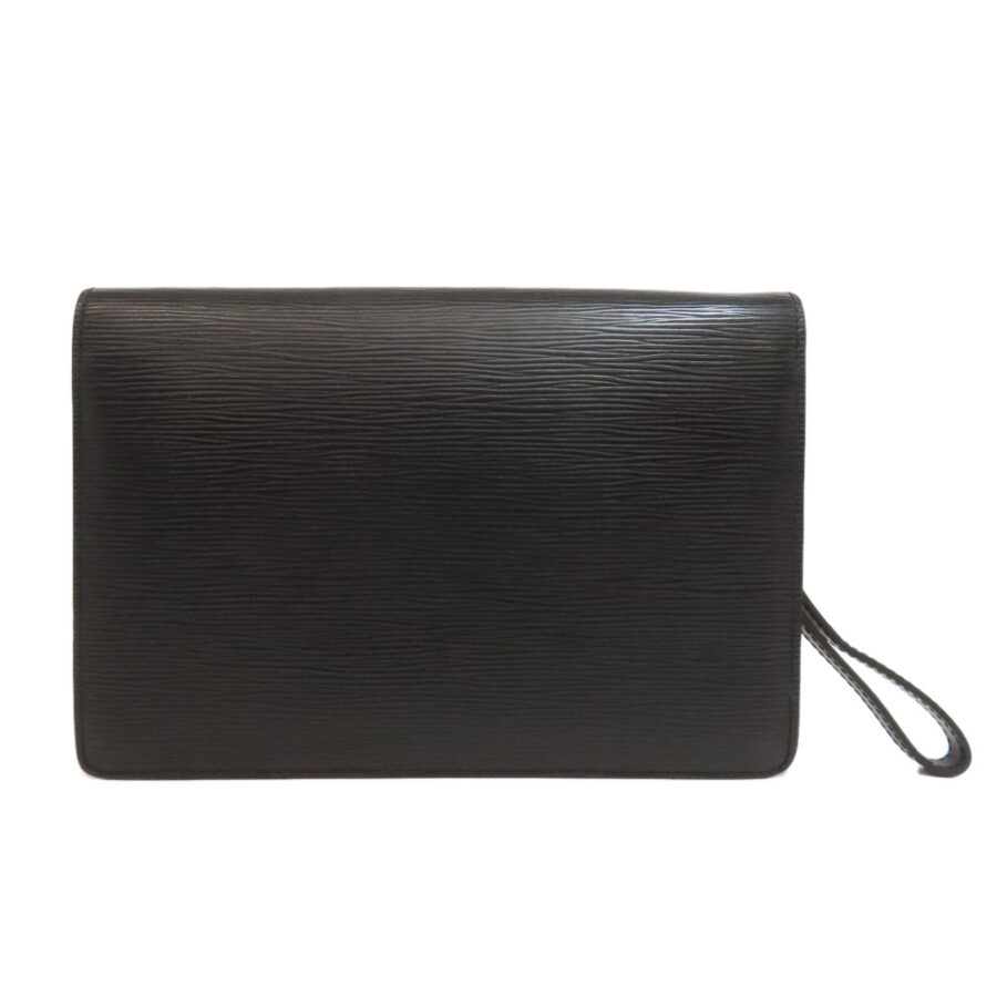 LOUIS VUITTON business bag Epi black Pochette Serie Dragonne | Studio Nafay