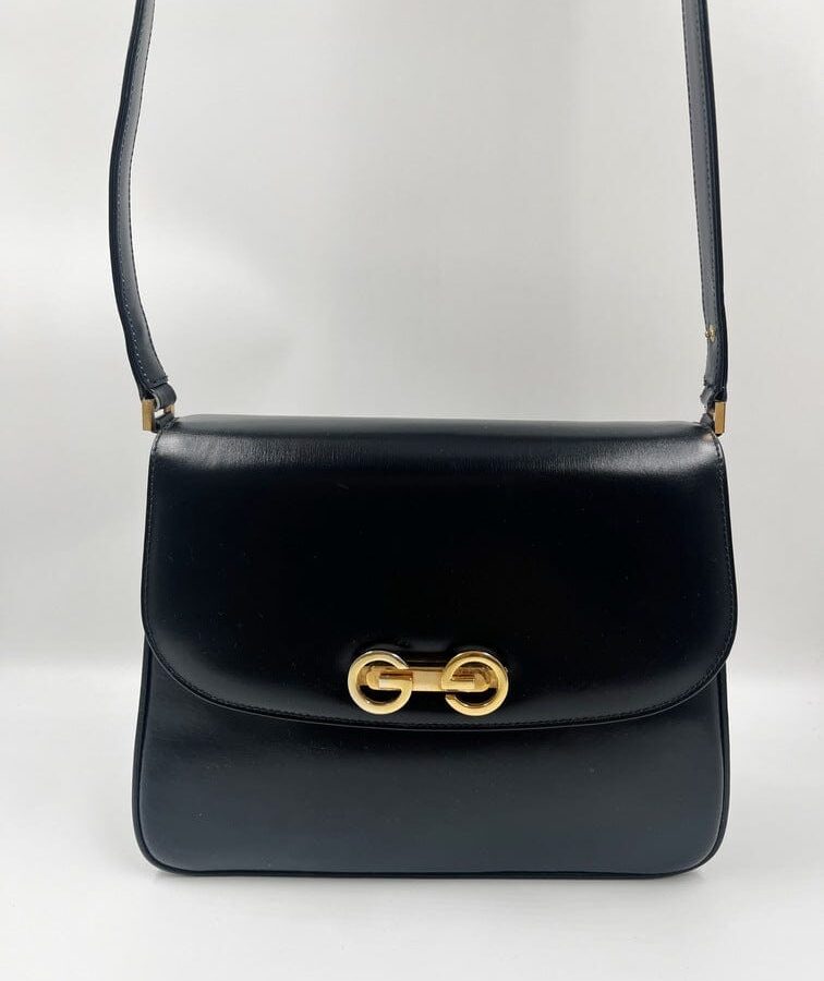 Stunning Gucci Box Bag - Black Leather | Studio Nafay