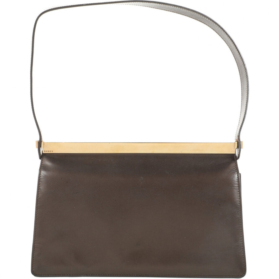 Gucci brown leather handbag | Studio Nafay