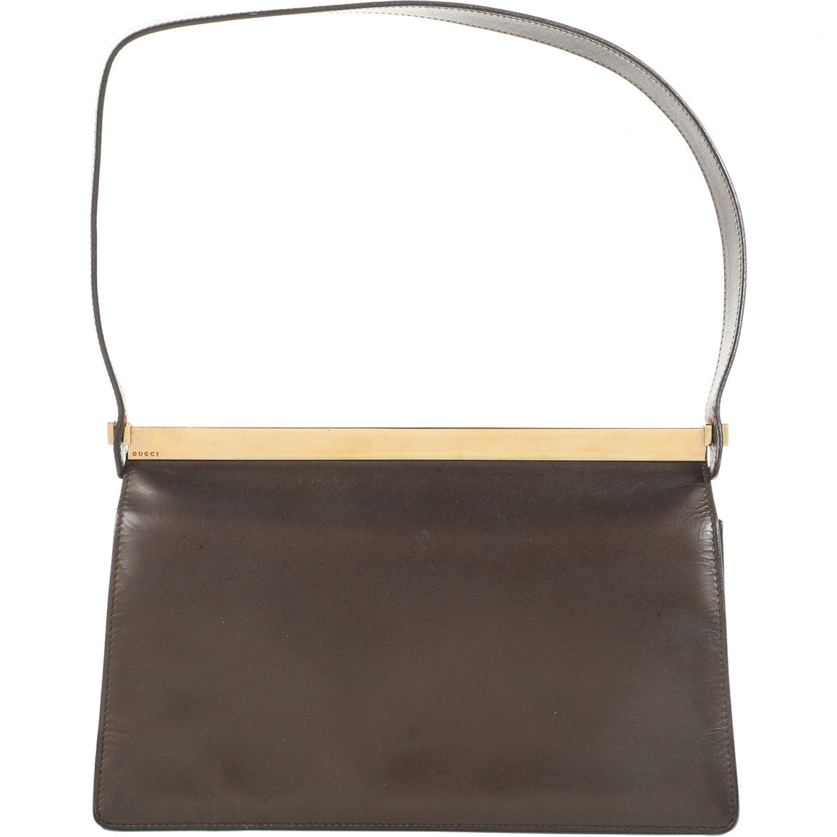 Gucci brown leather handbag | Studio Nafay
