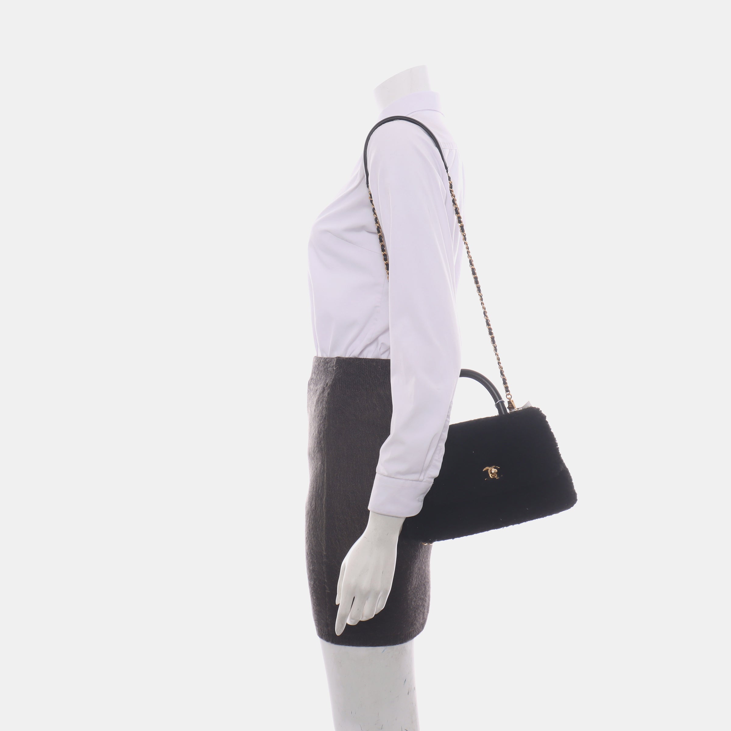 Chanel Small Black Coco Handbag