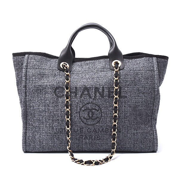 Chanel Deauville Raffia 2way Tote Bag | Studio Nafay