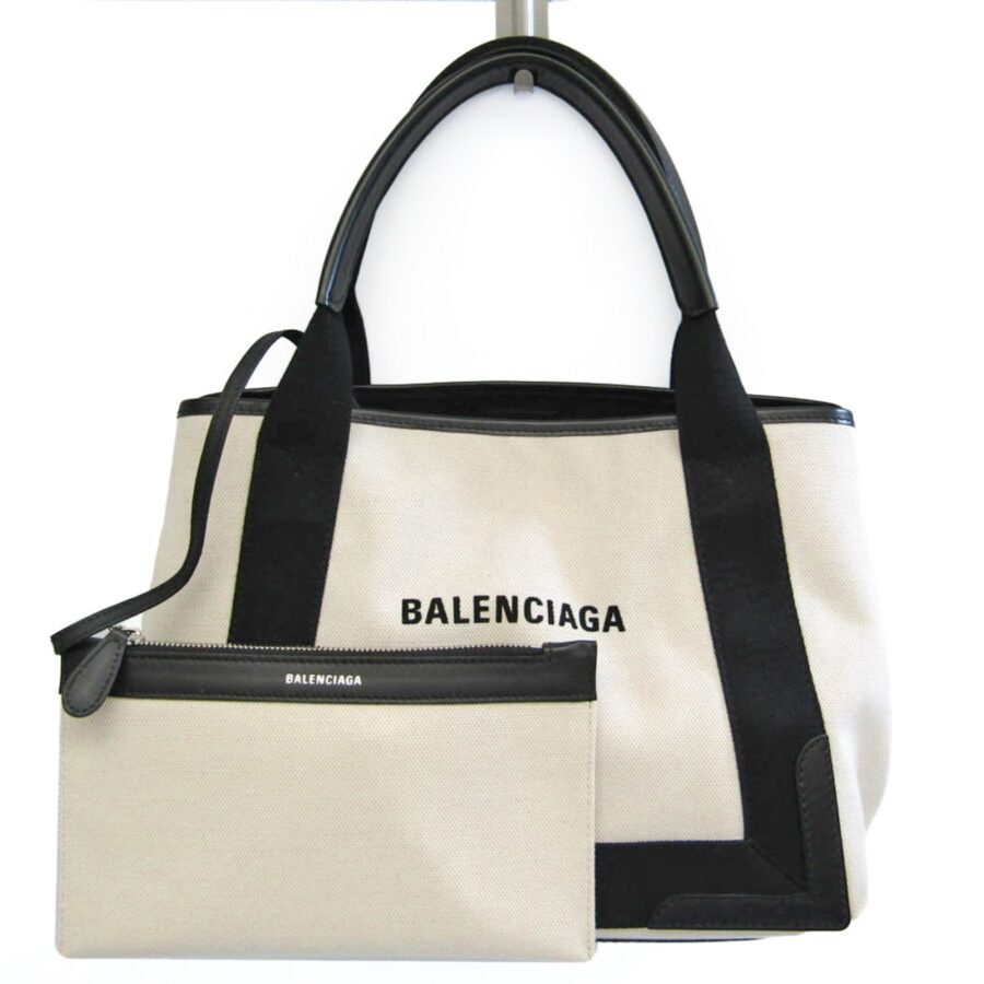 BALENCIAGA Navy Handbag | Studio Nafay