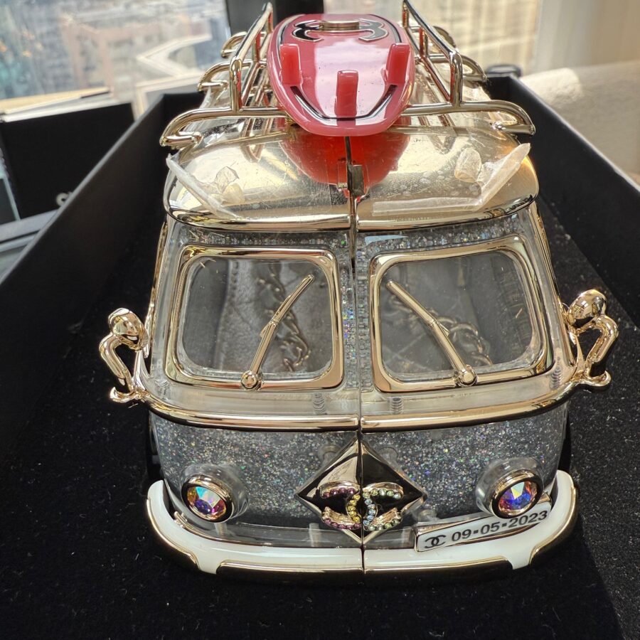 Very Rare Chanel 24C Pink Mini bus Van Hollywood Minaudiere Mini Bag handbag Collectible | Studio Nafay