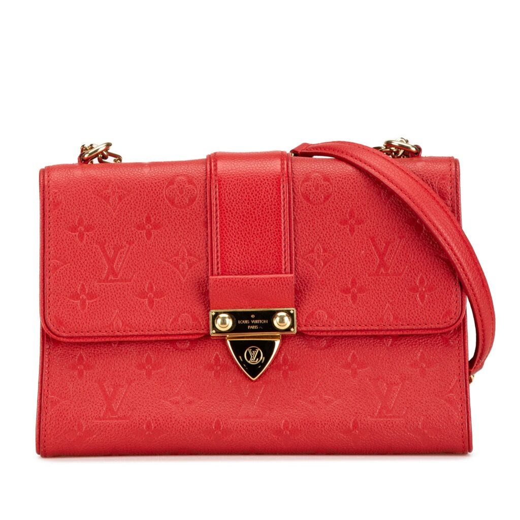 Red Louis Vuitton Monogram Empreinte Saint Sulpice BB Crossbody Bag - Product Image 2