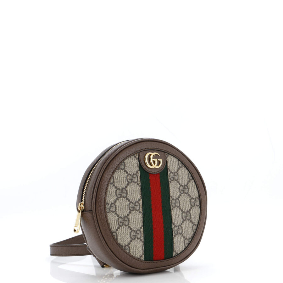 Ophidia Round Backpack GG Coated Canvas Mini | Studio Nafay