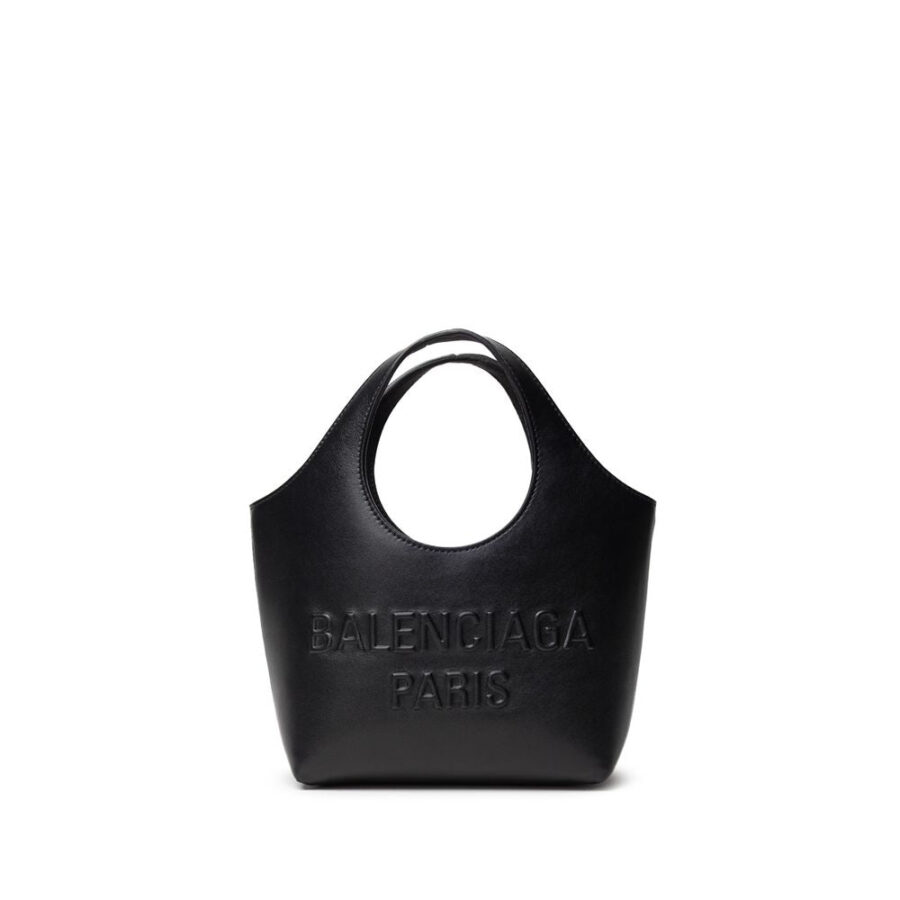 Balenciaga Black Leather Tote Bag | Studio Nafay